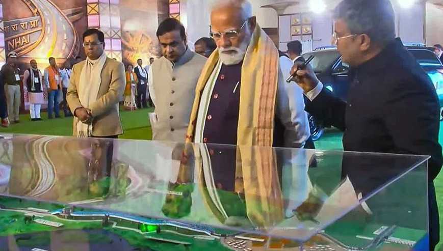 PM Modi Lays Foundation for ₹6,950 Crore Kaziranga Elevated Wildlife Corridor to Protect Biodiversity