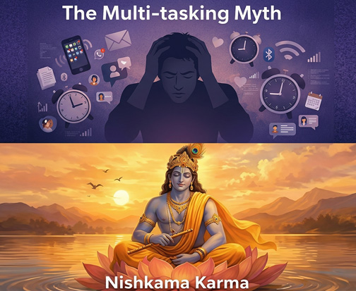 Why Nishkama Karma is the Ultimate Hack for 2026 Productivity