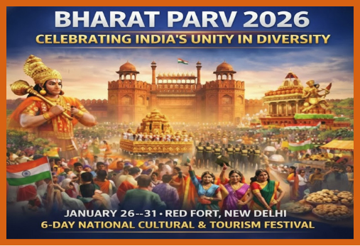 Pan-India Cultural Mosaic Showcased at Six-Day Bharat Parv 2026 Festival in New Delhi