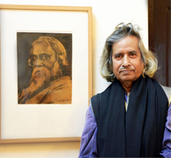 Renowned Artist Jogen Chowdhury featured in Prestigious Utsav Art Exhibition at Open Palm Court