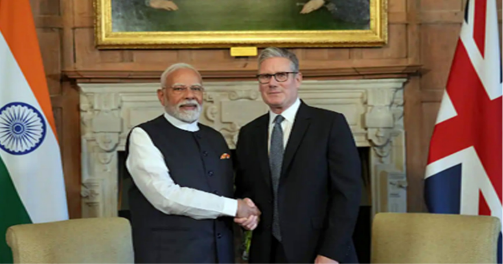 UK Prime Minister Keir Starmer Makes Historic Official Visit to India, Signs Landmark India-UK Partnership Agreements